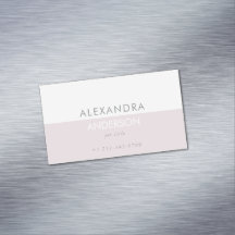 Elegante Berufliche, schlichte Minimal-Zwei-Farben
