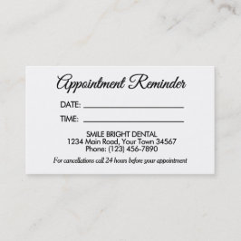 Elegante Berufliche Visitenkarte mit Logo