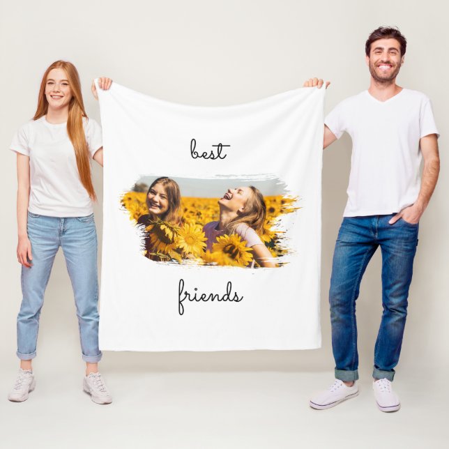 Elegante BESTE FREUNDIN Die besten Freunde für imm Fleecedecke (Beispiel)