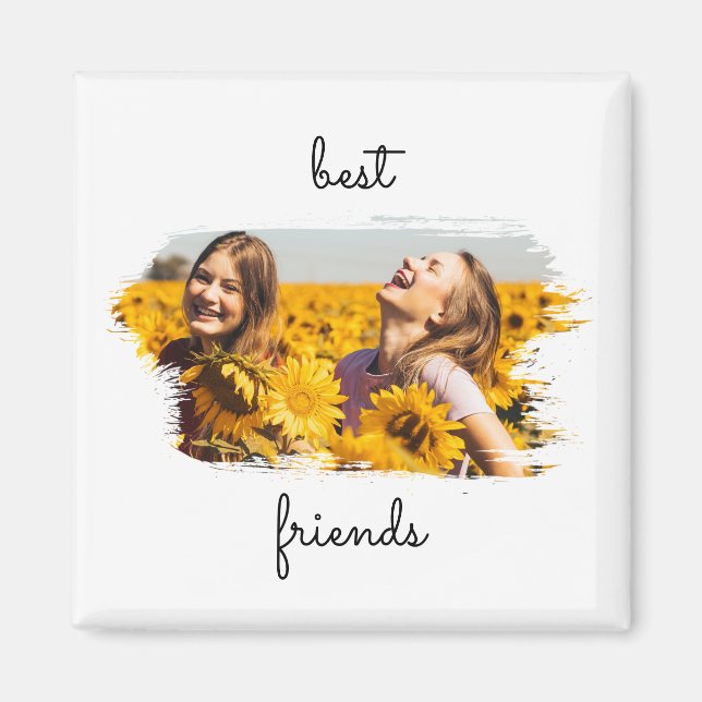 Elegante BESTE FREUNDIN Die besten Freunde für imm Magnet (Vorne)