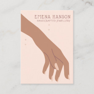 Elégante bijouterie Bracelet d'artisanat Carte d'a