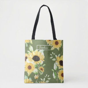 Elegante Bio Grüne Form Kunst für Geschenke Tasche