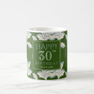 Elegante Birthday Coffee Tasse