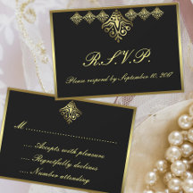 Elegante Black and Gold UAWG