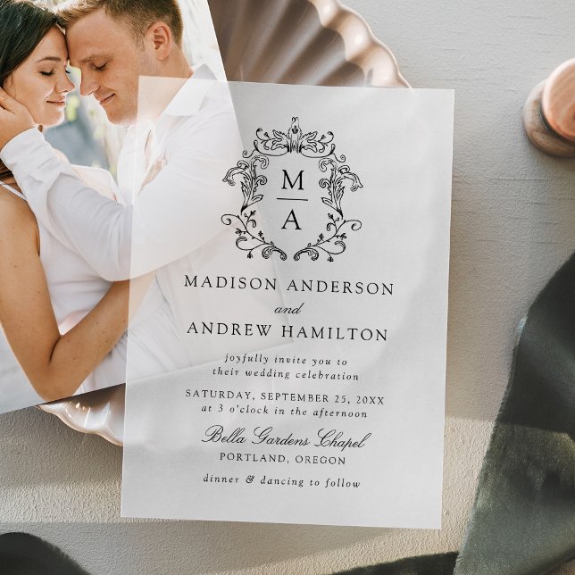 Elegante Black Chinoiserie Viktorianische Hochzeit (Von Creator hochgeladen)