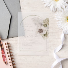 Elegante Black Lace & White Damask Wedding