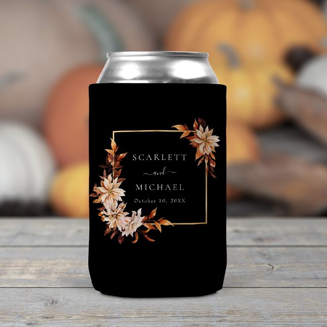 Elegante Black Wedding Dosenkühler (Elegant Black Wedding Can Cooler
)