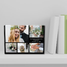 Elegante Black Wedding Fotoblock