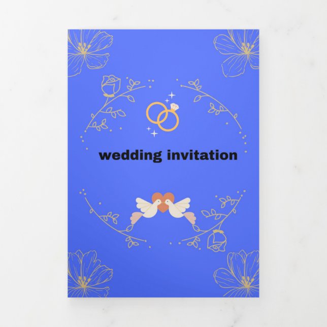 Elegante Bliss: Zeitlose Einladungen zu Hochzeiten (Cover)