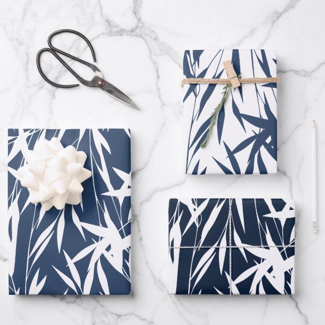 Elegante Blue Foliage Blätter (Vorderseite)
