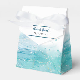 Elegante Blue Ocean Gastgeschenk Hochzeit Box Geschenkschachtel