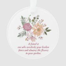 Elegante Blume, A Friend ist...