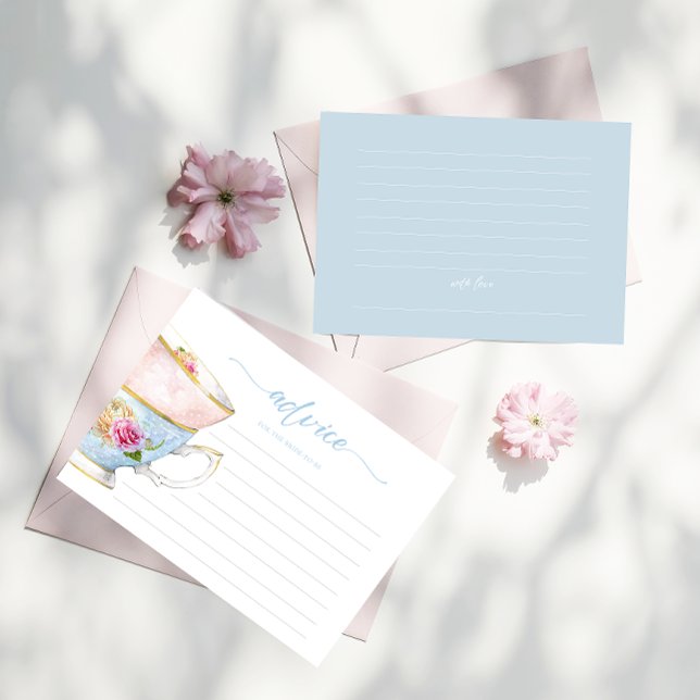 Elegante Blume Tea Bridal Brunch Adventure Card Einladung (Von Creator hochgeladen)
