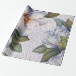 Elegante Blume Watercolor Geschenkpapier