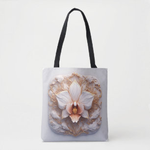 Elegante Blume zum Verzierten Hintergrund Tasche