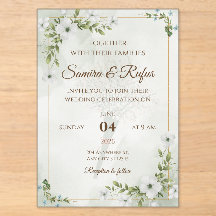 Elegante Blumen - Anpassbares Rustikales Boho