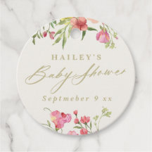 elegante Blumen Frühling Hochzeitsbaby Dusche