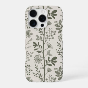Elegante Blumen-Garten-Träumerei Moderne Botanik iPhone 16 Pro Hülle
