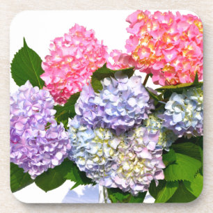 Elegante Blumen im Mason-Glas Untersetzer