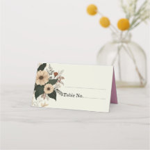 Elegante Blumenakzente und weiche Farbpalette