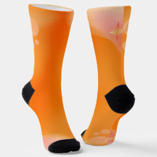 Elegante Blumengarten Blaue Schmetterling Crew Soc Socken