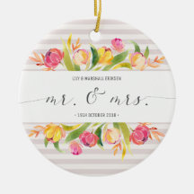 Elegante Blumenherr-u. Frau-Wedding |