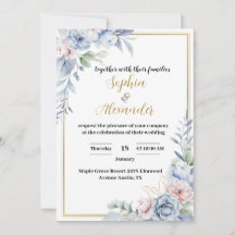 Elegante Blumenhochzeit
