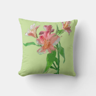 Elegante Blumenkuschelkissen Kissen