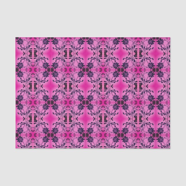 Elegante Blumenseidenpapier-Rose Seidenpapier (Vorderseite)