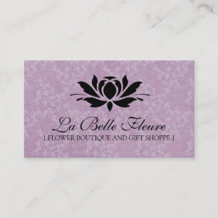 Elegante BlumenVisitenkarten Visitenkarte