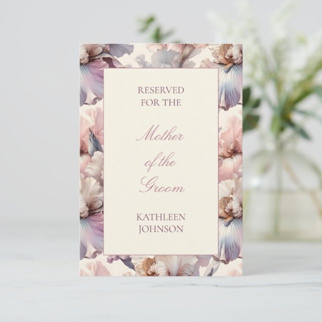 Elegante Blush Pink Bläserne Hochzeit reserviert S (Stehend Vorderseite)