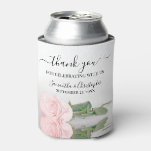 Elegante Blush Pink Rose Romantische Hochzeit Viel Dosenkühler