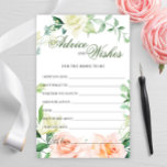 Elegante Blush Rose Grüne Ratschläge und Wünsche K<br><div class="desc">Elegante Blush Rose Greenery Advice and Wishings card. Für weitere Anpassungen,  zögern Sie nicht mich zu kontaktieren!</div>