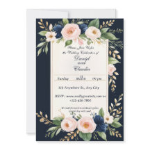 Elegante Blush und blumenreiche Hochzeitsfeier