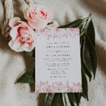 Elegante Blush Wasserfarben Rose Hochzeit Einladung<br><div class="desc">Elegante Blush Wasserfarben Blumenblumen Rose Hochzeit Einladung In unserem Shop finden Sie viele weitere Einladungen für Hochzeiten und passende Artikel.</div>