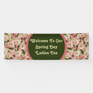 Elegante Blüte der Frühlings-Blumen mit Blumen Banner