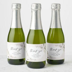 Elegante Bohemische Flora Danke schön Sparkling We