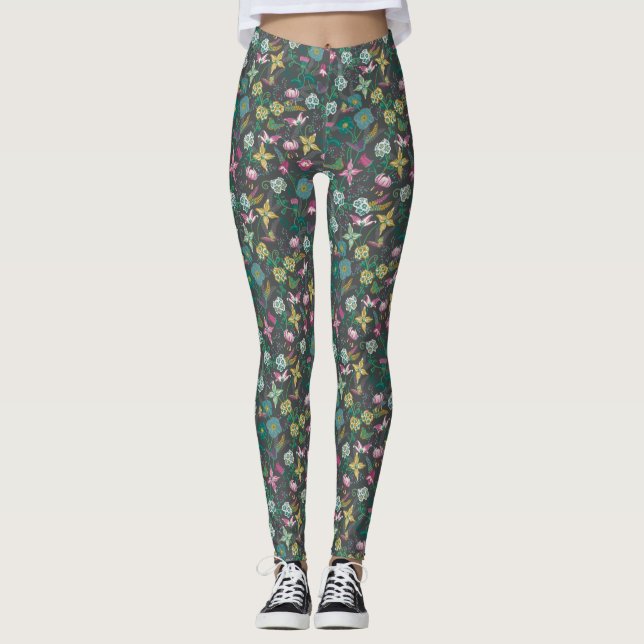 Elegante Bohemische Leggings (Vorderseite)