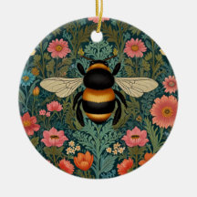Elegante Boho-Retro-Hummel-Frühlingsblumen