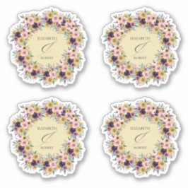 Elegante Boho Sonnenblume Rustikale Hochzeit im He Aufkleber