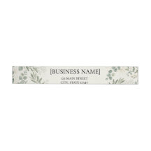 Elegante botanische Absender-Adressetiketten | Per
