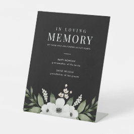 Elegante botanische Hochzeit mit Flora und Fauna i Sockelschild