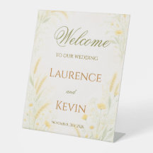 Elegante botanische Hochzeit