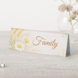 Elegante botanische Hochzeit Tischaufsteller
