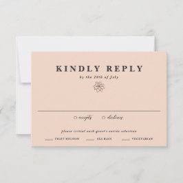 Elegante Botanische Sukkulente Pflanze Boho Weddin RSVP Karte
