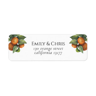 Elegante botanische Zitrusgrün