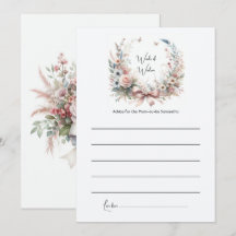 Elegante Bow Floral Baby Shower Mama-to-be