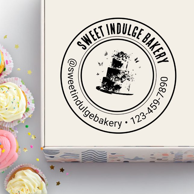 Elegante Brasserei mit benutzerdefinierten Logos Permastempel (Von Creator hochgeladen)