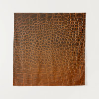 Elegante braune Krokodilledertextur.