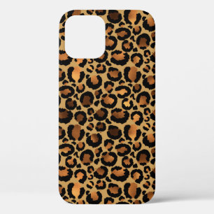 Elegante braune Leopardenflecken Wildtier Glamour Case-Mate iPhone Hülle